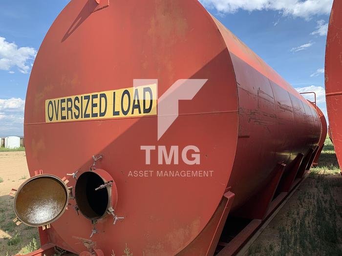 Used 500 BBL Skidded Frac Tank