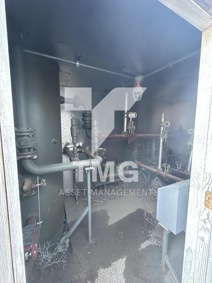 Used Well Test Skid 8' wide  x 20' long x 13' Tall