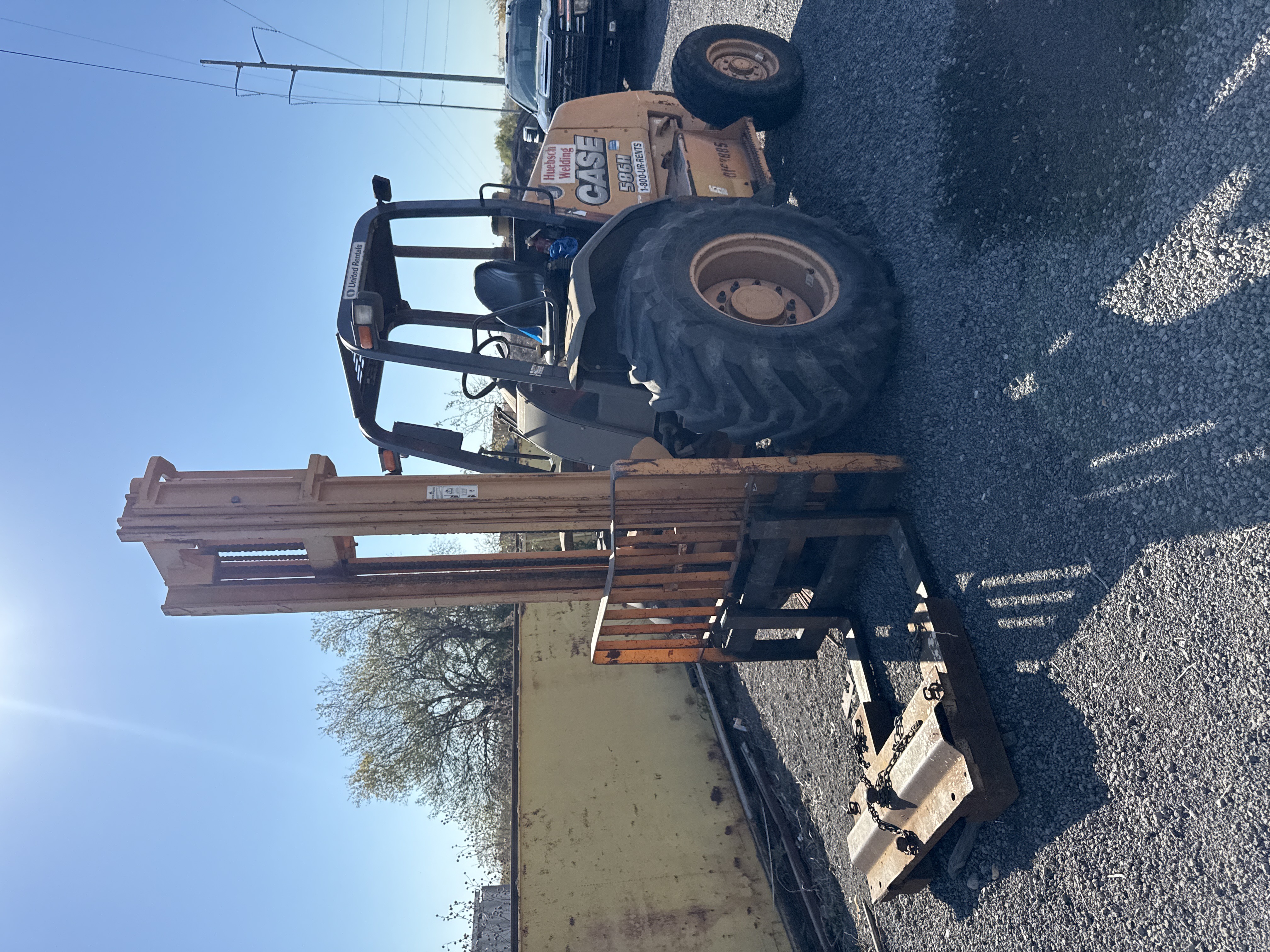 Used Case 586H Forklift