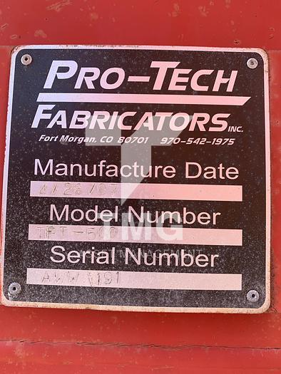 Used 500 BBL Skidded Frac Tank