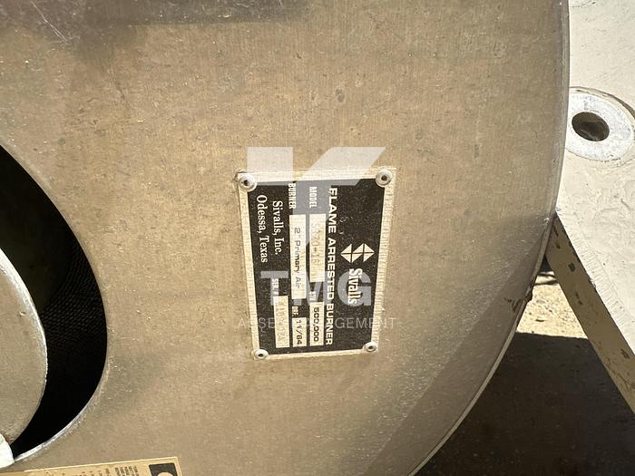 Used Vertical Heater Treater 72" x 20' 75PSI Partially Isulated