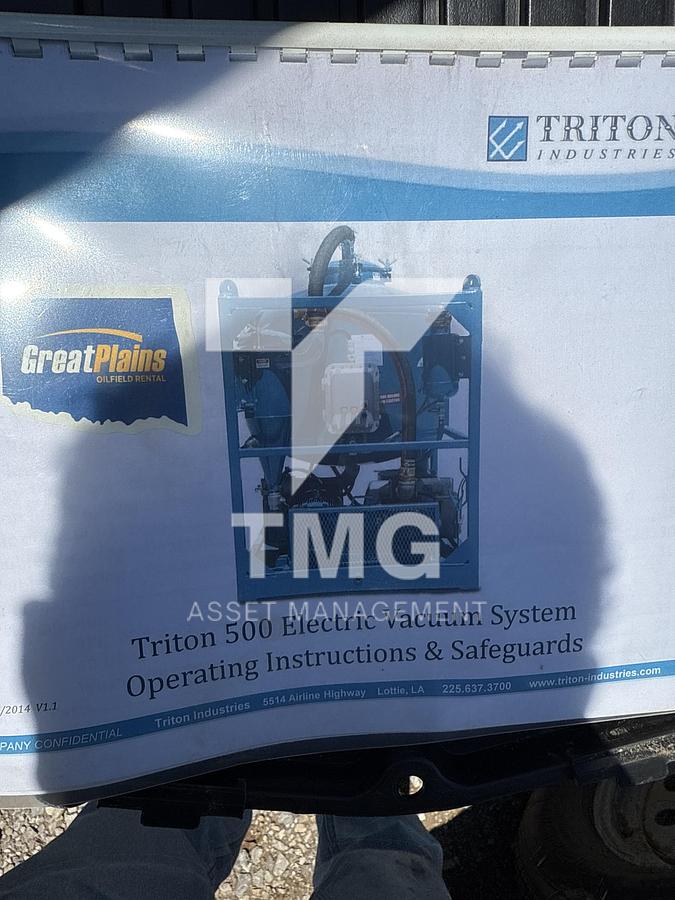 Used 2014 Triton 500 Electric Vacuum System