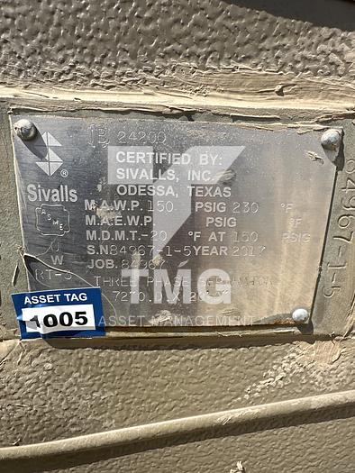 Used Free Water Knockout 72"x20'