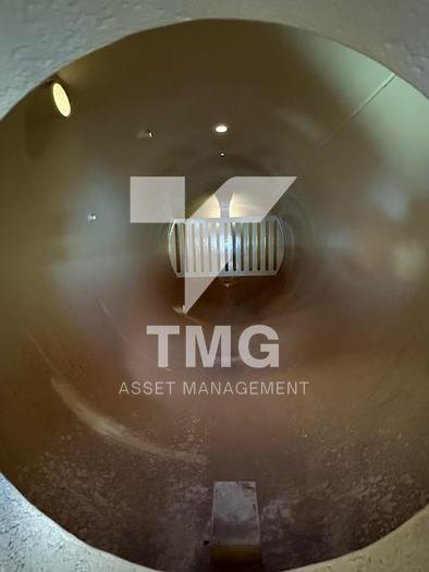 6'X20' Free Water Knockout on skids. 125 psi, coded, interior coated