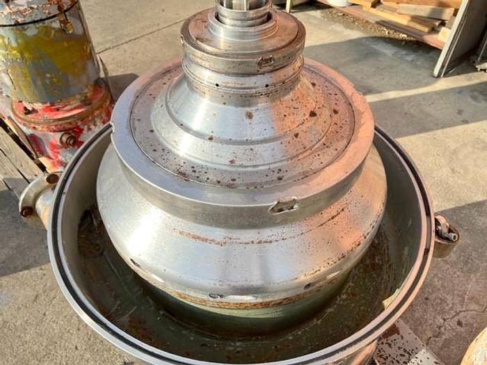 Used Centrifuge, Disc, Nozzle, Westfalia, SIG 15007, 316 S/st, #Z203100