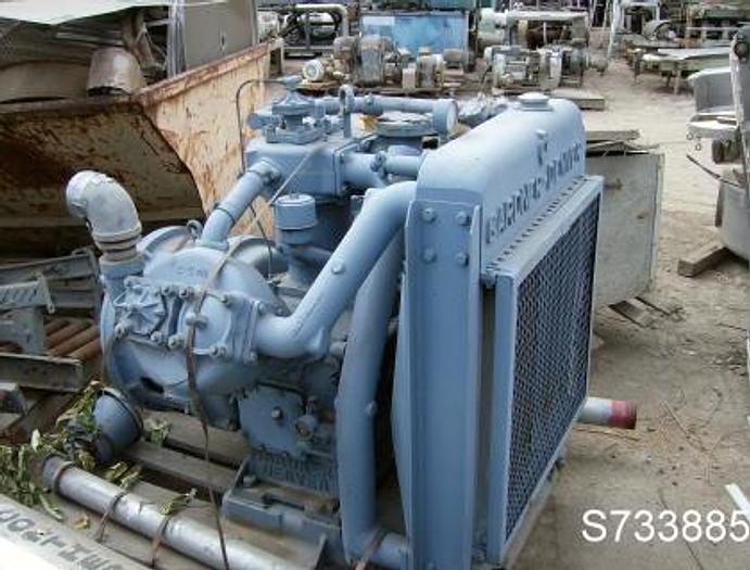 Used Compressor, Air, 25 HP, Type WBR, 200 Gal Tank, Gardner #S733885