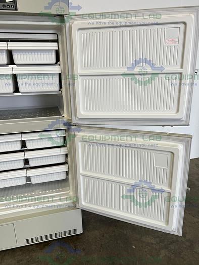 Used Sanyo  MDF-U537 Two Door Biomedical -30°C Freezer 17 Cu. Ft.  115V