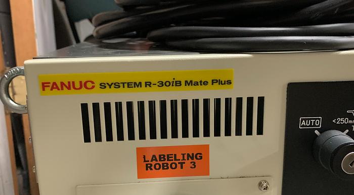 Used FANUC LR MATE 200ID/7C CLEAN ROOM 6 AXIS ROBOT WITH R30IB MATE PLUS CONTROL