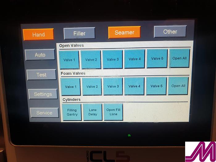 Used 2019 Micro Ccan CL5 V2 Linear Can Filler / Seamer