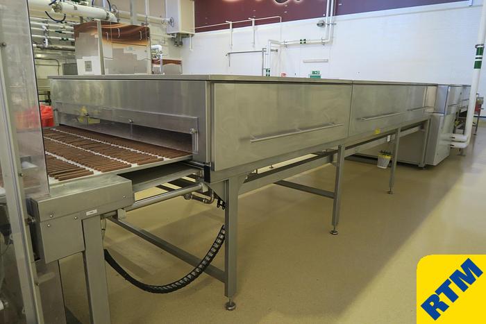 Used Enrobing Line, Cooling Tunnels & Temperers