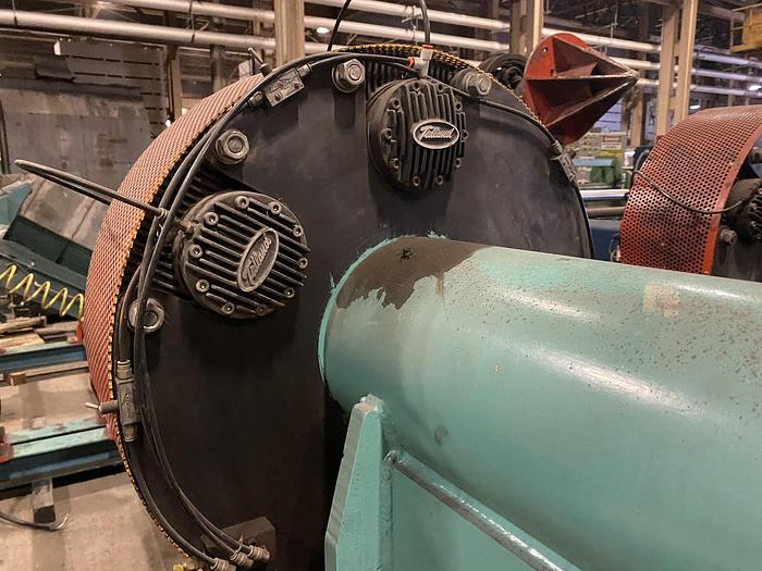 Used A&F UNWIND STAND SHAFTLESS ROTARY SCREW CONTROLLED 96" DIA. Pending JE