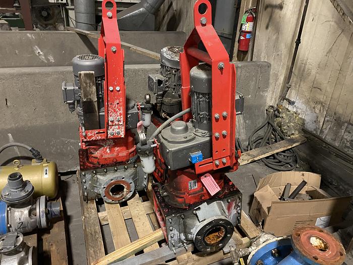 Used VOGELSANG SLURRY DISTRIBUTION PUMPS 3 HP