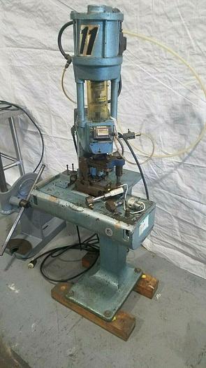 Used Hugold Pneumatic Air Press Assembly Inserting Stamping
