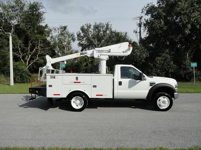 Used 2008 Ford F550 Altec AT235P 40ft Cable Bucket Truck - 05084
