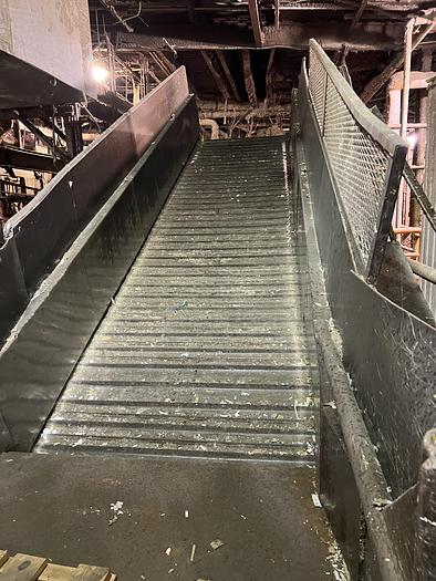 Used Conveyor for Filler Pulper #44401
