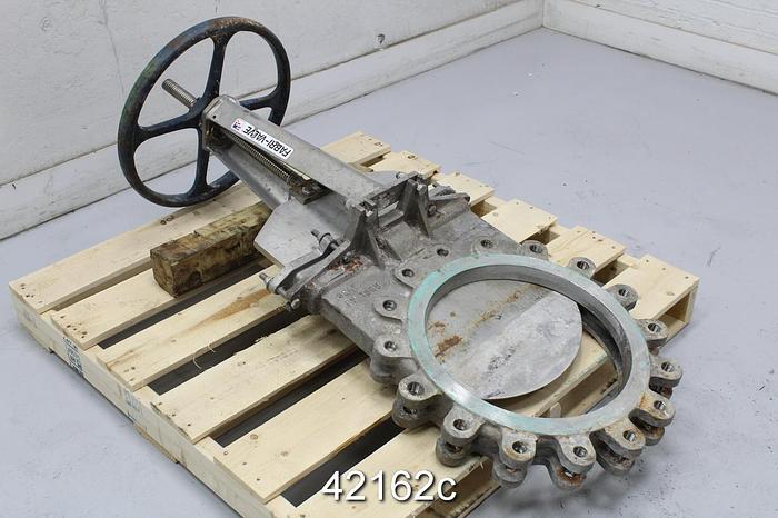 Used Fabri-Valve 16" Hand Operated Knife Gate Valve #42162