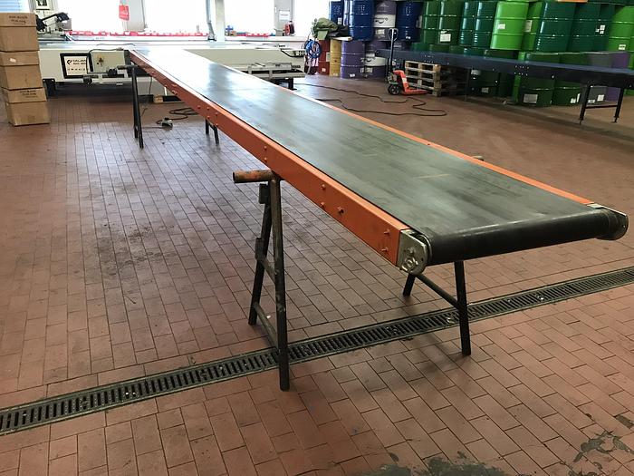 Gebraucht SCHULZ Gurtförderer, Gurtband, Förderband 6,6m