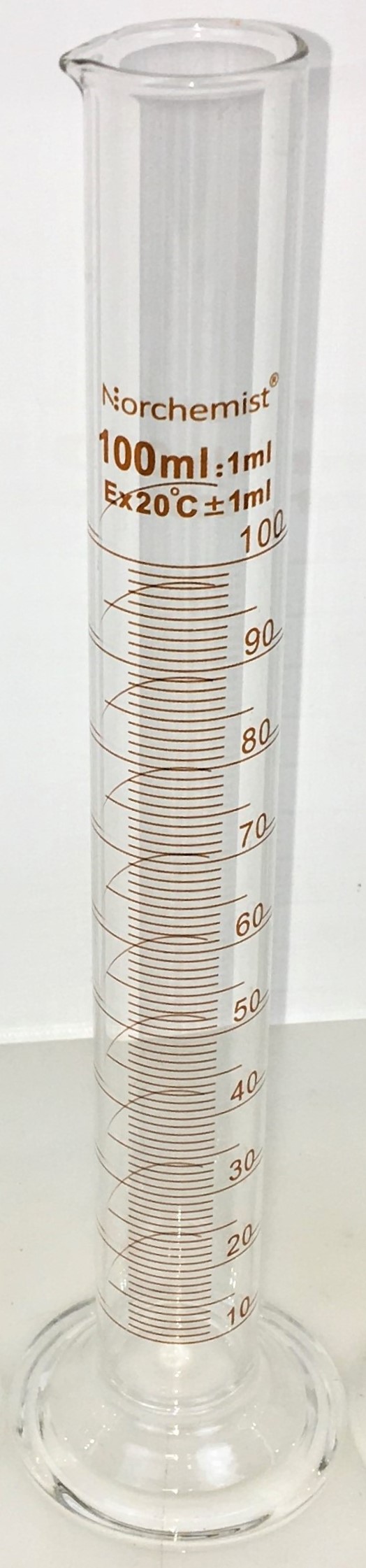New Norchemist GP-GC-0021 Graduated Cylinder - 100mL