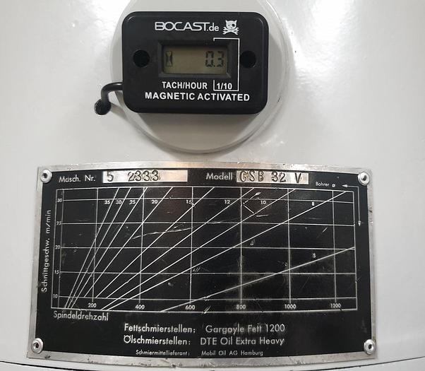 Gebraucht Säulenbohrmaschine Gillardon GSB 32 V