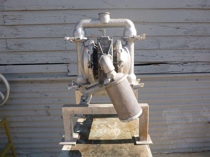Used Pump, Diaphragm, 1.5", 316 S/st, Wilden, Mdl M4, 73 GPM, B #S744181