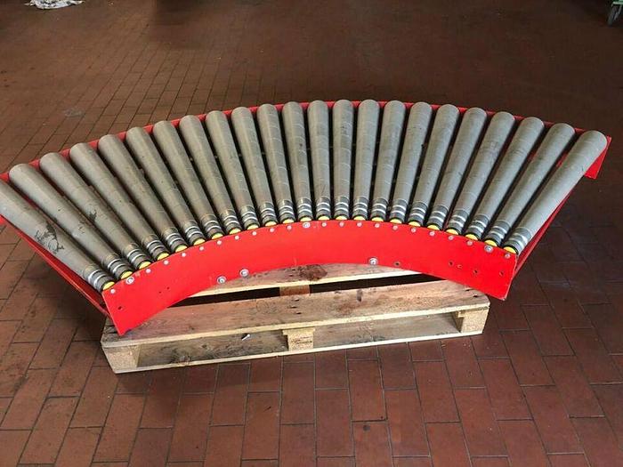 Gebraucht BUDDE Rollenbahn Kurve 90°