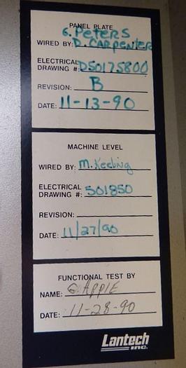 Used Wrapper, Pallet, Stretch, Lantech, Mdl T-Wrapper #S744168