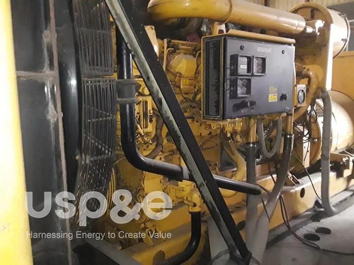 Used 1.2 MW 2008 Used Caterpillar 3512B Diesel Generator Sets