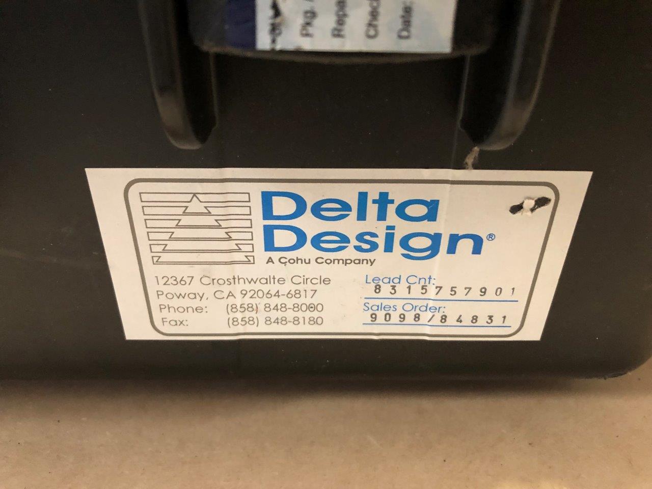 Used DELTA DE8000 6.8 x 6.2 eMGA Test Handler Change Kit