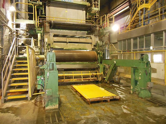 Used 104" TRIM VOITH YANKEE CRESCENT FORMER TISSUE MACHINE for...