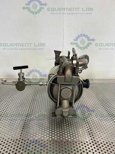 Used Wilden  Stainless Steel T2  Air-Operated Double Diaphragm Pump 1 1/2"