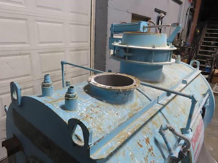 Used LITTLEFORD LODIGE MODEL FKM-2000E HORIZONTAL PLOW MIXER - S/S - 75 PSI JACKET