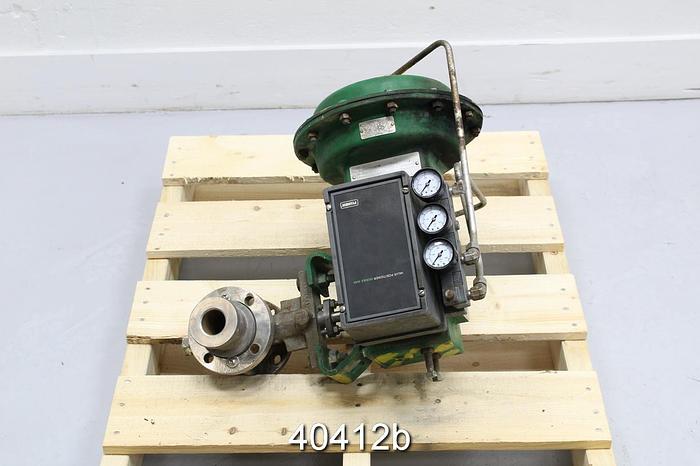 Used Fisher V150 1.5" Vee Ball Valve #40412