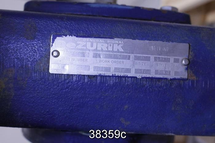 Used Dezurik 9384825 8" V-Ball Control Valve #38359