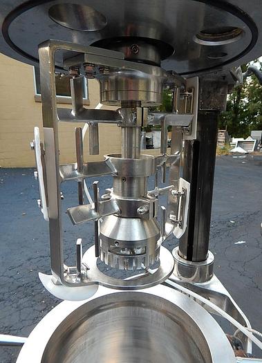 Used PRESSCO LAB TURBO EMULSIFIER – TRIPLE MOTION MIXER – VACUUM – JACKETED (#9764)