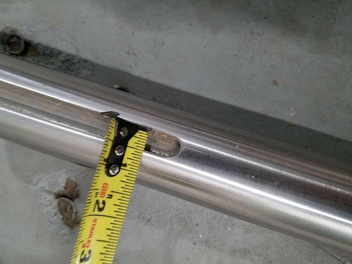 Keyed Motor Shaft 45" L x 2.2" W Medical Pharmaceutical