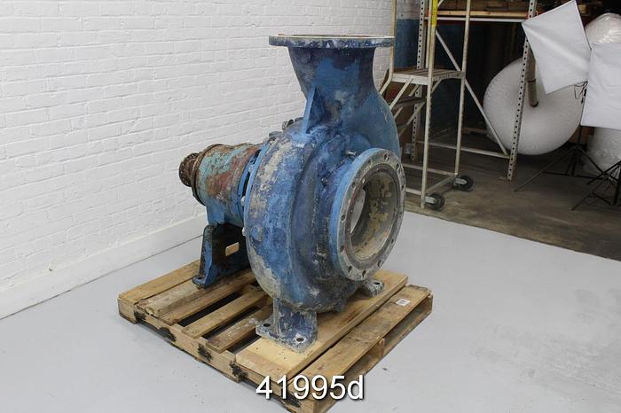 Used Goulds 3175 12x14x22 Pump, CF8M Casing, 4-Vane SS Impeller #41995