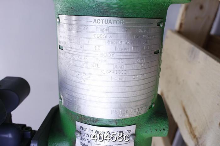 Used Fisher 2" ED Steam Valve #40458