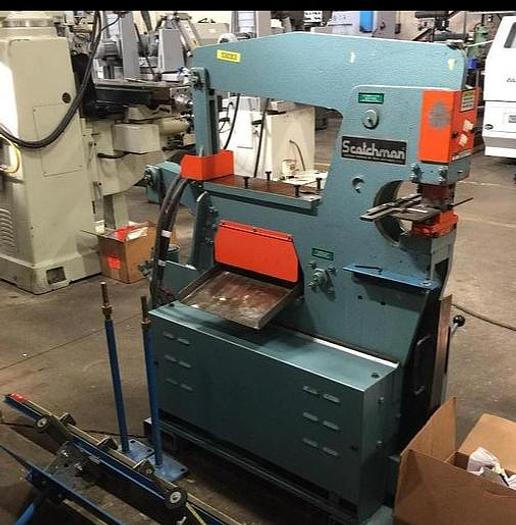 Used 40 TON SCOTCHMAN, HYDRAULIC IRONWORKER