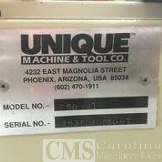 Used Unique Model 250 GT Door Machine