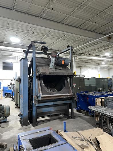 Used JET MT-14 MULTI-TUMBLER SHOT BLAST MACHINE