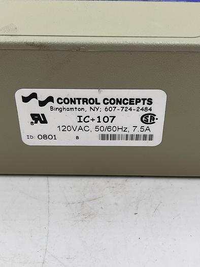 Used CONTROL CONCEPTS 1C+107