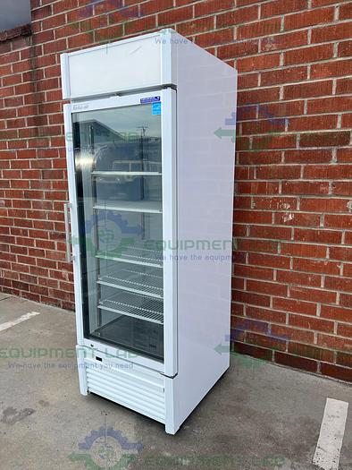 Used Turbo Air TGM-23SDW White Refrigerated Merchandiser 14 Cu, Ft.
