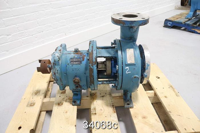 Used Goulds 3196 Pump, 3x4x8G #34068