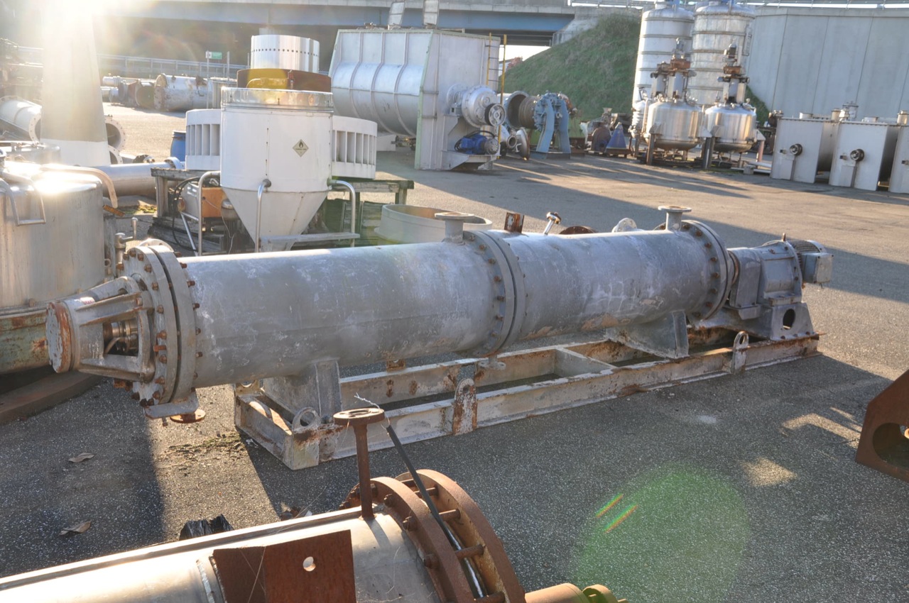 Used LUWA horizontal heater