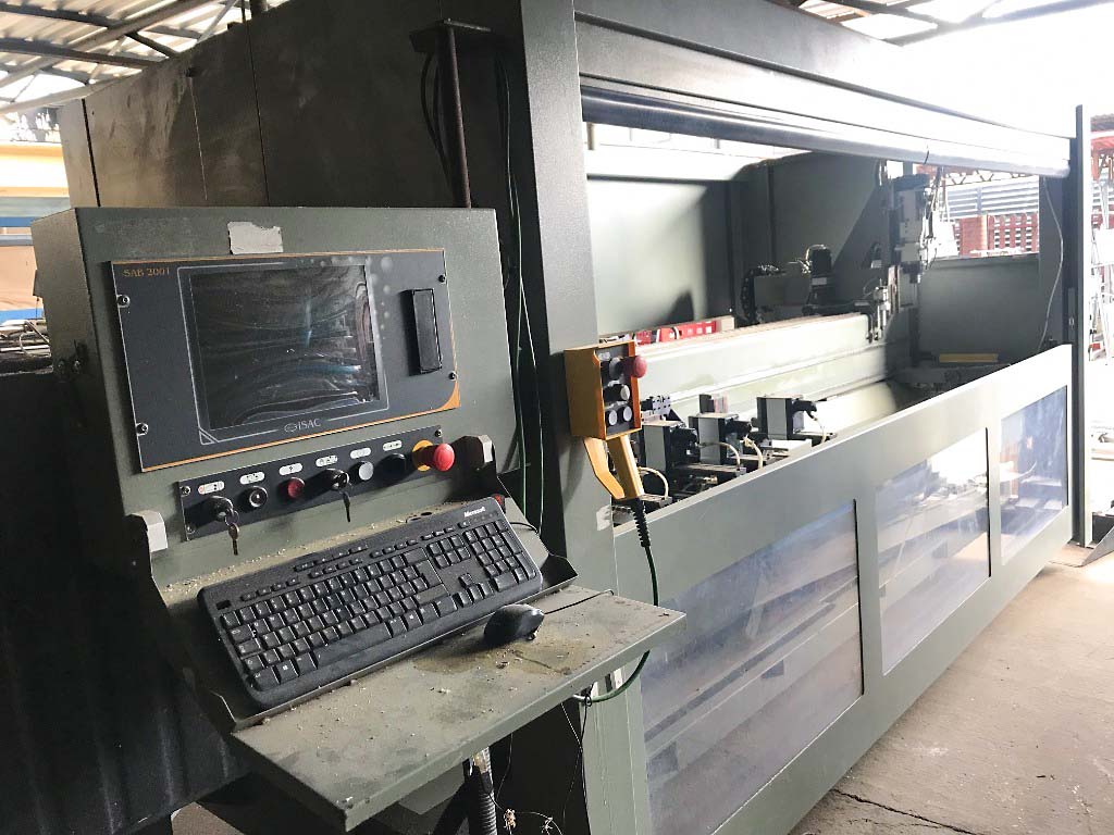 Used Emmegi Phantomatic T4 A - CNC Profile Machining Center - 2004