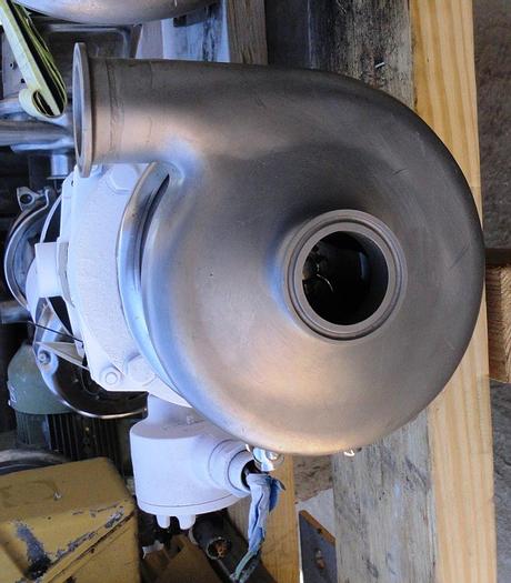 Used Pump, Centrif., 2 HP, 1-1/4 X 1-1/4", Sanitary (2) #S736923