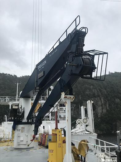 Used Dreggen Knuckle boom 12 Tons Crane