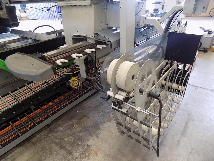 Used MEG016 BIESSE ROVER C 9.65 Edge Machining center with edging