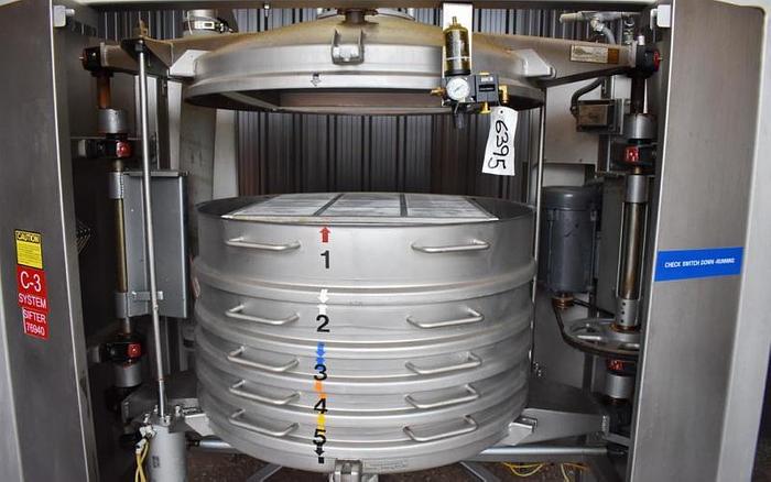 Used USED GREAT WESTERN TB 611/6 IN-LINE GYROSCOPIC PRESSURE SIFTER