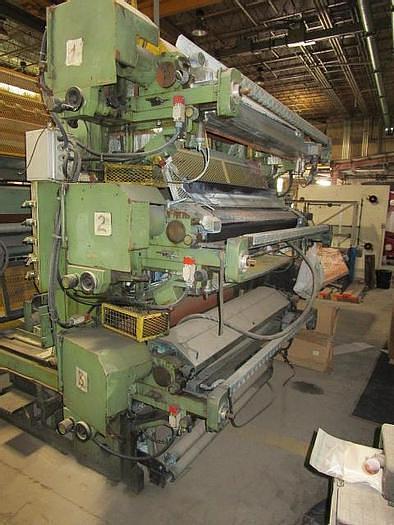 Used 60" WIDE 6 COLOR STACK PRESS